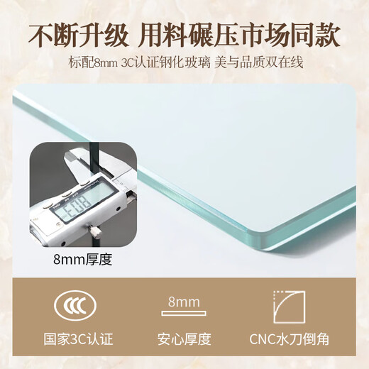 XMSJ中古带孔磨砂厕所门法式复古平开门卫生间厕所钛镁铝合金玻璃门中 圆弧款-双包门套活动到手价1098
