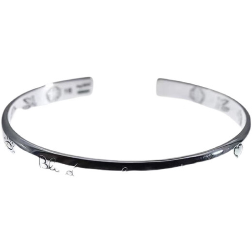Jea.Pie bracelet sterling silver bracelet men's trendy Wang Yuan same style as a birthday gift for boys and girlfriends niche versatile couple style women's narrow version
