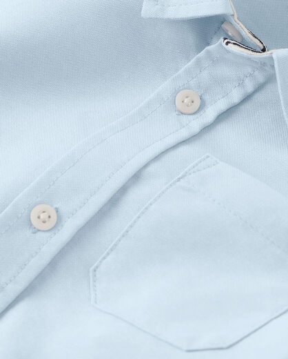 GYMBOReeGymboree Boys and Toddlers Long Sleeve Button-Down Shirt, Cloudless, 3 T Cloudless 3 T