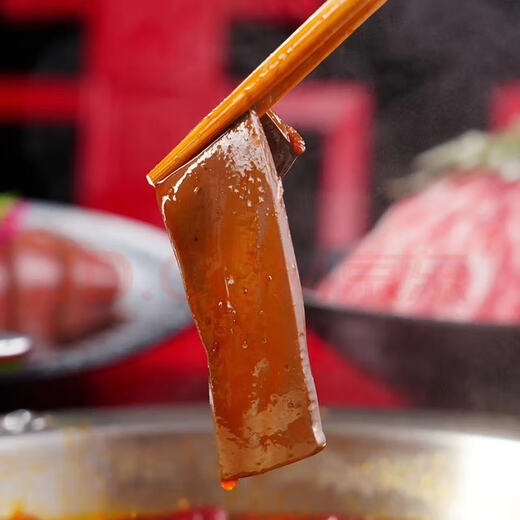 Tender duck blood boxed whole box wholesale Maoxuewang hot pot ingredients spicy hot duck blood vermicelli for maocai shop exclusive tender duck blood 300g*9 boxes