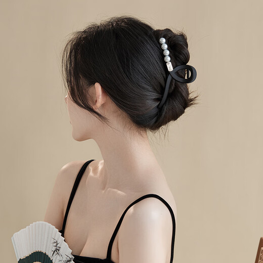 Chimera (CHIMERA) French bead frosted hair clip for women on the back of the head, shark clip, hair accessories, hair clip, birthday gift for girls