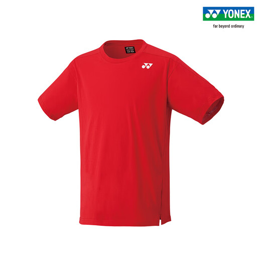 YONEX/尤尼克斯 25SS大赛系列 16784EX亲肤透气户外运动T恤男女同款 白色 L