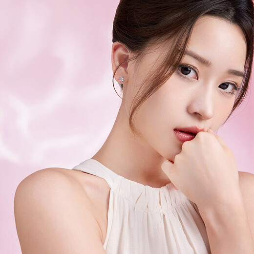 Saturday Fortune (ZLF) S925 silver earrings for women, niche versatile earrings, earrings for birthday gifts, a pair of earrings