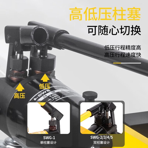 SWG-1342寸手动液压弯管机MNZe电动弯管器镀锌管铁管钢管折弯 升级款SWG-2A(适φ22-60外径带脚