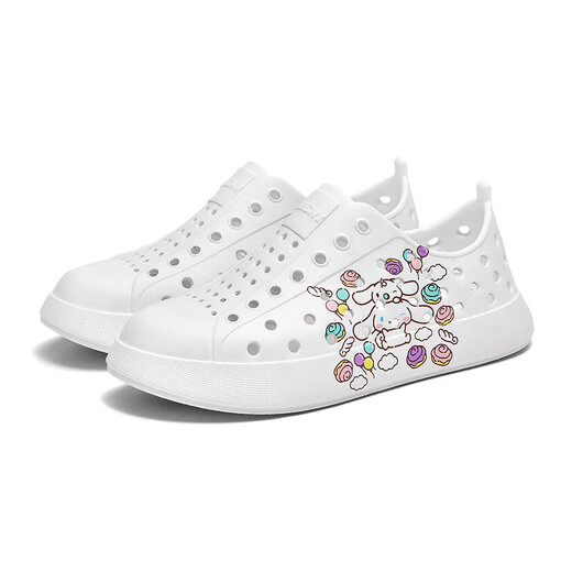 Summer children's Crocs EVA lightweight waterproof non-slip Baotou cartoon beach sandals for boys and girls Yunduo Rabbit 28