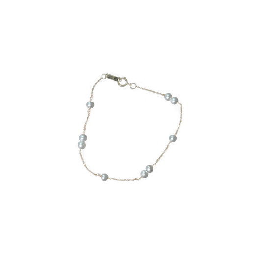 OEMG10k gold bracelet stacked gold baroque multi-layer niche design gift high-end light luxury 10k gold