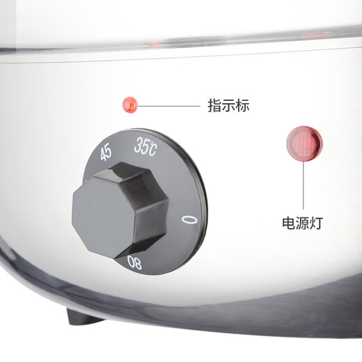 JOBO Stainless Steel Electronic Warming Soup Cooker 13L Large Capacity Insulated Pot Insulated Stove Pot Buffet Supplies