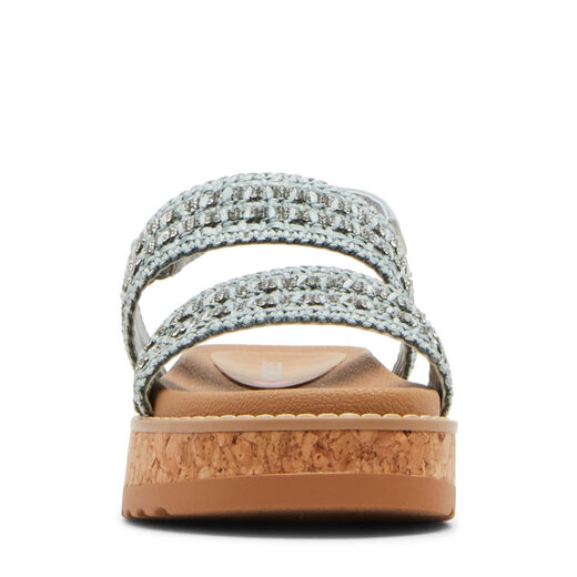 Steve Madden girls stroller sandals, robin blue, 2 kids robin blue 2 kids