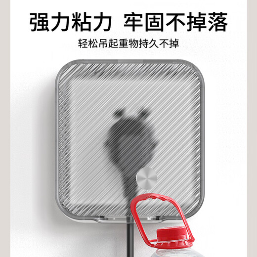 86 type adhesive switch socket universal waterproof box bathroom light luxury protective cover box bathroom plug splash proof box 86 light luxury wavy pattern (black and transparent) none