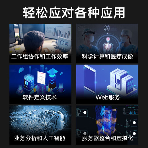 Dell (DELL) T640 Tower Server Deep Learning AI Artificial Intelligence GPU Simulation Computing Acceleration Desktop Computer Host 2*Gold Medal 5218R 40 Cores 2.1G 16G Memory/2*2TB SAS/H350