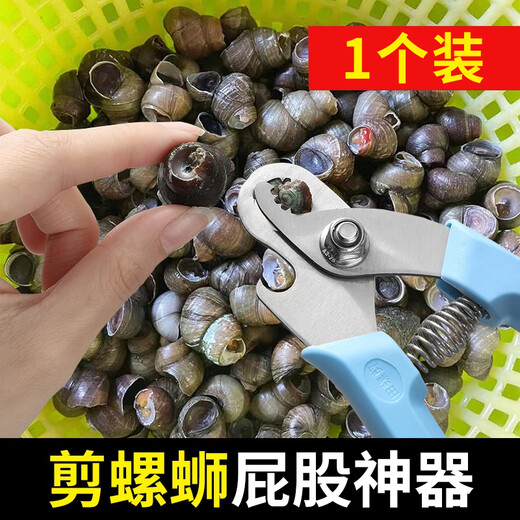 Field snail tail trimmer, snail butt scissors, non-slip field snail screw labor-saving pliers, special scissors, Shiluo Jiantian 1 pair, upgraded and thickened version, sharp blade/reinforced and durable