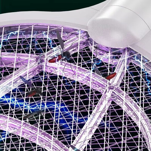 Joyoung Beauty 2025 Electric Mosquito Swatter Rechargeable Powerful Household Two-in-One Mosquito Killer and Repellent Artifact Lithium Battery Mosquito Fly Swatter Mosquito Killer Lamp Regular Two Lamps with Storage Base