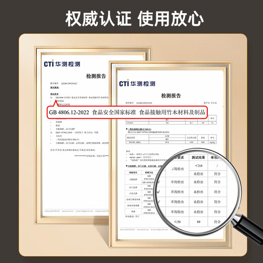 SHUANG YU Disposable Chopsticks Thick and Longer 5.5mm Independently Packed Round Chopsticks 100 Pairs Convenient and Hygienic Bamboo Chopsticks for Hotels