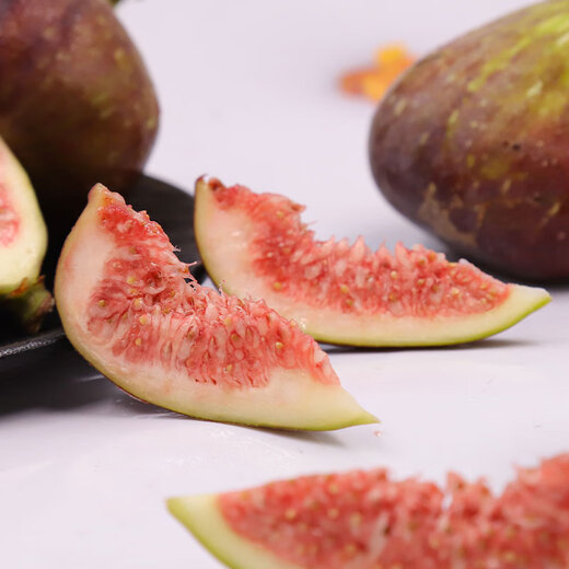 Jingxiansheng Fresh Figs in Sugar Buns Net Weight 1 Jin Jin equals 0.5 kg Fresh Fruit New Year Gift Box