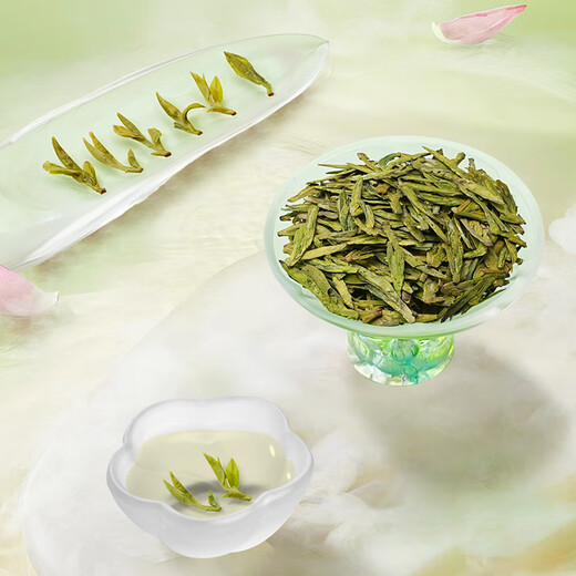 Gong brand 2025 new tea launched Authentic Mingqian AA grade West Lake Longjing tea 250g green tea paper packaging