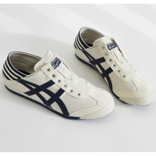 Onitsuka Tiger鬼冢虎一脚蹬春夏帆布鞋男女运动休闲鞋1183C243 牛仔 1183C233-400 43.5 建议大半码