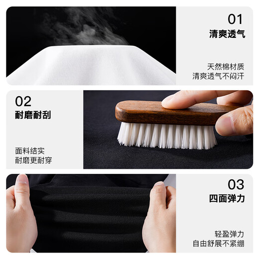 JEANSWEST Jeans West short-sleeved men's summer pure cotton soft loose men's t-shirt 2025 new simple casual men's T-shirt