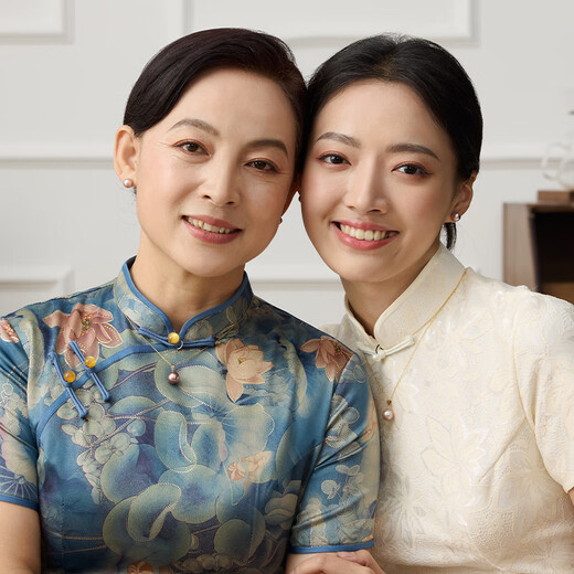 Duxi Purple Pearl Earrings 18K Gold Strong Luster Edison Colored Freshwater Pearl Earrings 9-10mm for Mom