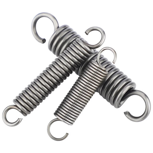 Tianzhuo Hardware Small Spring Spot Tension Spring with Hook Customized Strong Tension Flat Car Stainless Steel Oven Mop Galvanized Back Tension Spring 1.0*5*20 (opening)-5 pcs