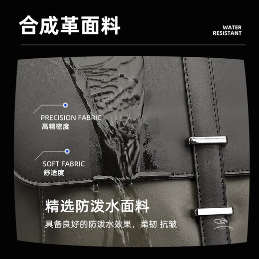 马克华菲背包男商务休闲双肩包大容量16英寸电脑包大学生书包男士旅行包