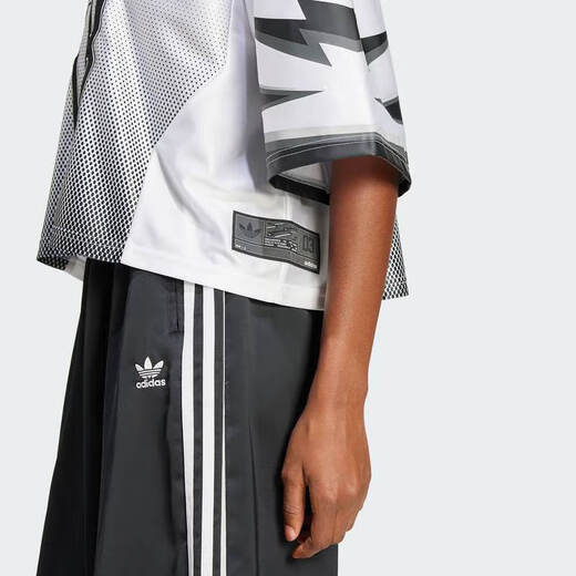 阿迪达斯 （adidas）三叶草女装2025年新款正品COMFORT FLIP FLOP运动短袖球服短款T恤 JX9216 XS