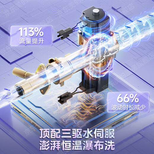 Midea's new product M9RMax gas water heater TSI dual supercharger, three-wheel drive water servo, first-level silent 16-liter natural gas under-mounted fan ECO energy saving, sleep series zero cold feeling 16L TSI dual supercharger M9R Max