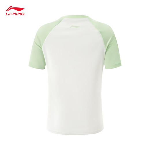 Li Ning children's swimming suit boys 25 new moisture-absorbent quick-drying sunscreen swimsuit and trunks (no returns or exchanges after opening) Standard White/Deep Navy Blue-3 160