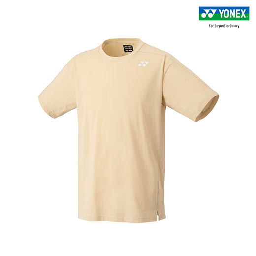 YONEX/尤尼克斯 25SS大赛系列 16784EX亲肤透气户外运动T恤男女同款 白色 L