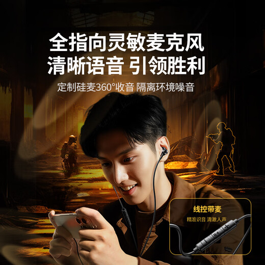 Greenline wired earphones in-ear Type-C interface earphones for gaming, karaoke, music, earphones, supports wired control, suitable for iPhone, Huawei, Xiaomi oppoEP105