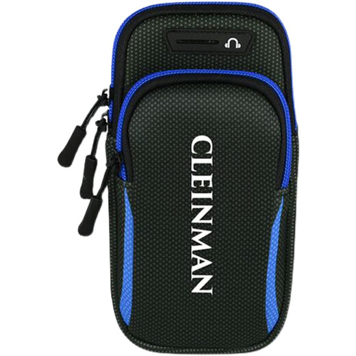 Lishi running mobile phone arm bag outdoor morning and night running mobile phone bag men's universal sports equipment fitness arm bag wrist arm sleeve black