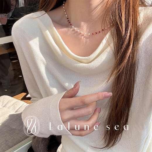 Shaoyu colored gemstone spinel Tanzanite Fanta emerald aurora freshwater pearl handmade twist chain necklace ready stock emerald bracelet