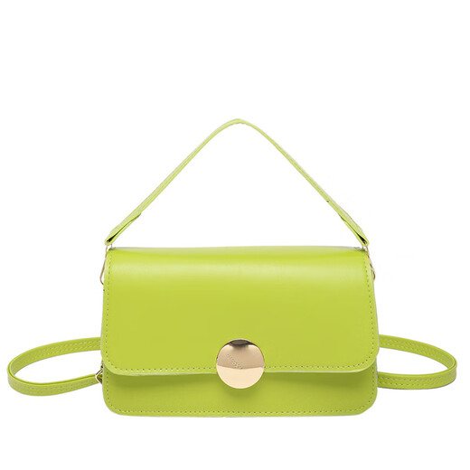 MEDYST洋气色女包时尚手拿包春季新款潮流休闲简约气质单肩斜挎包 卡其色