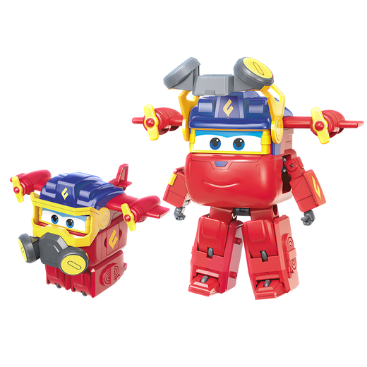 奥迪双钻（AULDEY）超级飞侠变形机器人消防员大程救援套装过家家男女孩玩具生日礼物