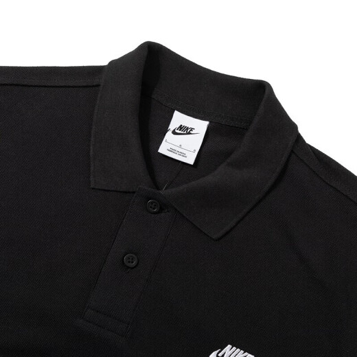 Nike (Nike) T-shirt Men's 25 Summer New Running Training Trendwewars Casual Top Casual Breathable Halfreved Polo Polo à manches courtes. FN3895 / 010 M
