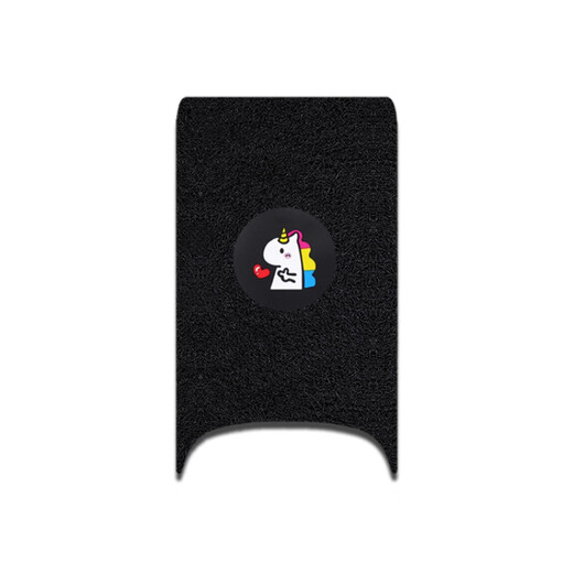 适用爱玛酷运电动车脚踏垫TDT1278Z新国标电瓶车防水防滑丝圈脚垫 爱玛酷运(哆啦A梦)送魔术贴