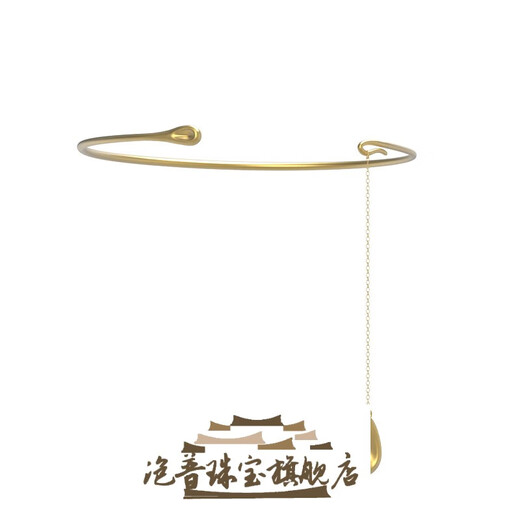 Pop MONSECRET Surround Pendant Necklace Niche 18k Gold Necklace Women's 2024 Autumn Style High-end Clavicle Chain Gold