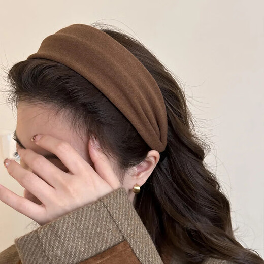 Chimera (CHIMERA) 2-piece high-ceiling small headbands showing face, wide-brimmed Internet celebrity face wash and hair tie headband to cover white hair and press hair girl's birthday gift