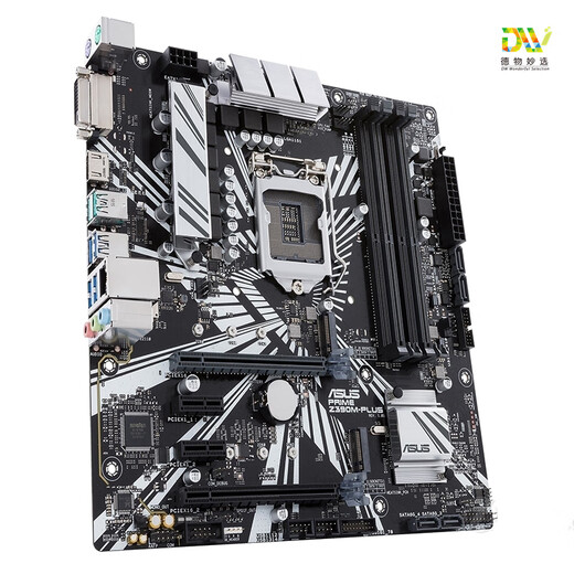 
Asus (ASUS) PRIME Z390M-PLUS/Dual M.2/4 memory/Motherboard supports 8th generation 9th generation CPU I9 9900K PRIME Z390M-PLUS supports 8-9th generation Core i7/i5/i3
