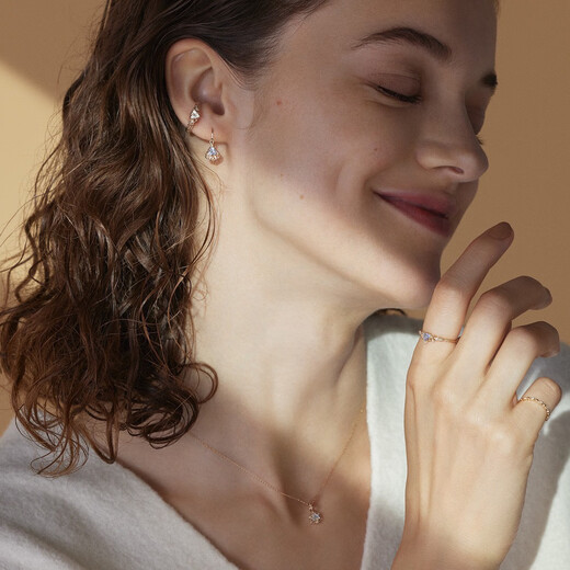 Huaiyin natural tanzanite ring earrings detachable multi-wear necklace gentle jewelry set commuter student gift for women natural tanzanite ring beauty size 5