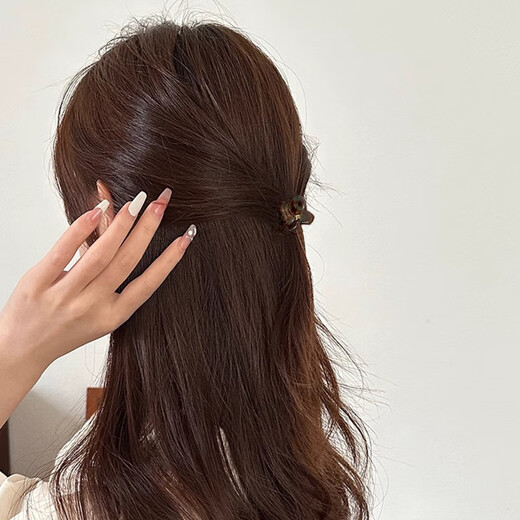 Xiang Wan hairpin grabber 2 retro acetate small grabbers female mini princess hairpin bangs clip broken hair hairpin headdress