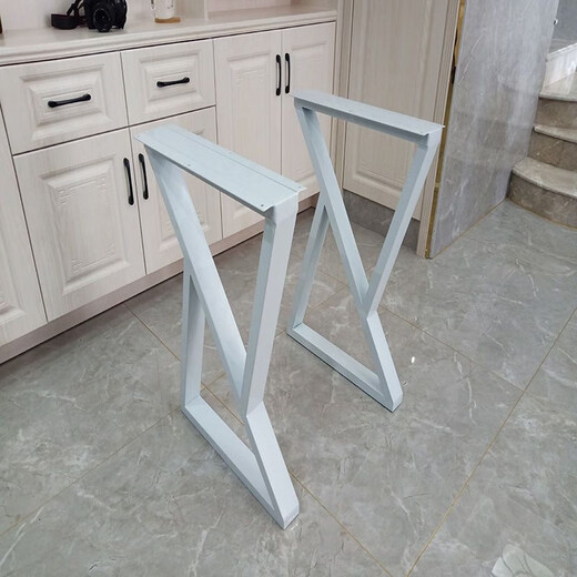 Vinoa iron dresser table leg sideboard coffee table desk metal table leg bracket dining table tripod bar leg support leg height 72cm single (table leg) black width 40cm