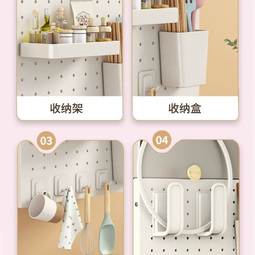 JINGWAN Water Heater Cover Opening Door Gas Pipe Covering Magnetic Kitchen Hole Board Natural Gas Wall Mounting Covering Shelf Height 30 Length 35 Depth 17 Ivory White Luxurious Open Door Style Get an eight-piece storage set with your order