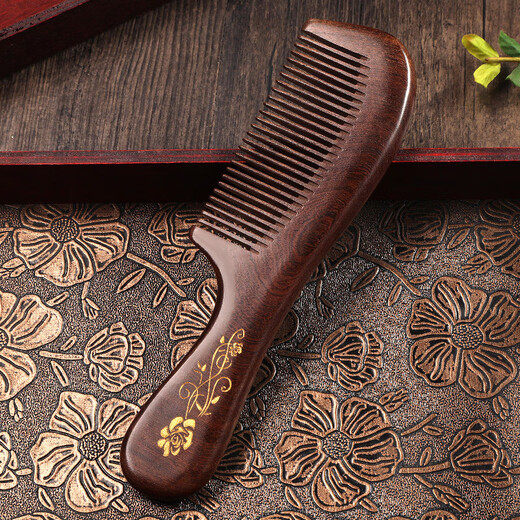 Sangma Sandalwood Orchid Hairpin Hair Comb Hanfu Hair Accessories Step Shake Hairpin Plum Blossom Comb Birthday Gift Teacher's Day Gift