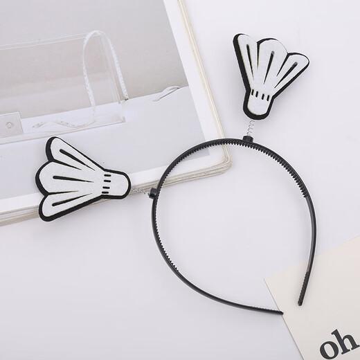 Zi Jiafu Sports Games Basketball Headband Headwear Support Volleyball Football Table Tennis Hairpin Children's Children's Day Performance Headwear Props Football