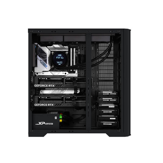 Yosemite i9 14900K/RTX5090 deep learning host dual-channel GPU server DeepSeek deploys artificial intelligence high-performance computing desktop computer workstation barebone integrated graphics card 64GD5 memory/2T solid state