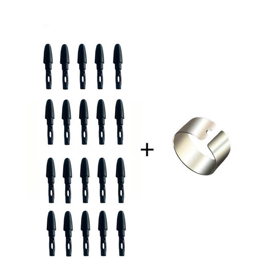 Wacom original new XPpen handwriting tablet deco fun series CT430 640 1060 drawing tablet P01 pressure-sensitive pen passive refill P01 pressure-sensitive pen passive refill 20 pieces