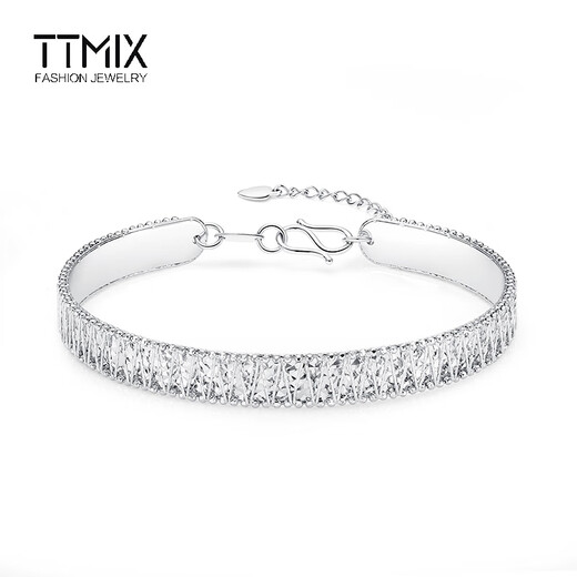 TTMIX platinum bracelet pt950 platinum bracelet platinum bracelet fashionable high-end platinum bracelet for girlfriend custom deposit custom engraving