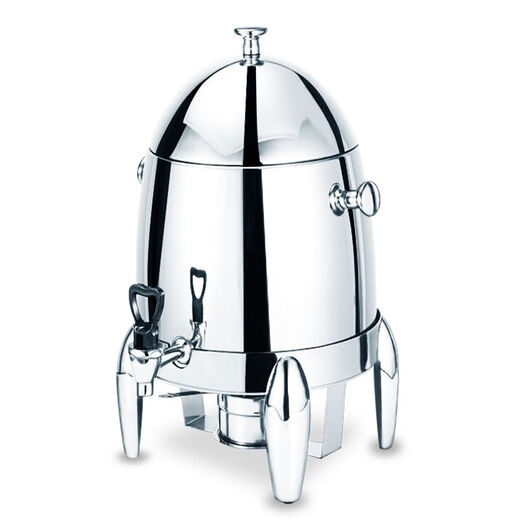 Insulated ceramic juice cauldron, transparent electric heating milk cauldron, soy milk milk bucket, commercial cauldron, buffet beverage machine, 19-liter stainless steel beverage cauldron - electric heating plate heating