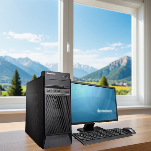 Desktop computer second-hand host quad-core i7 independent graphics business office home DNFLO Li3i5 gaming computer complete machine package five i5 quad-core/16G/620G. independent graphics card single host