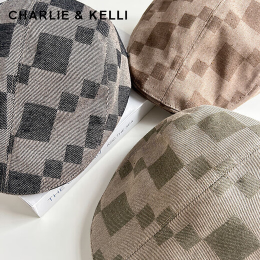 CHARLIE&KELLI Spring and Summer Sunscreen Beret Women's 2026 New Size Square Forward Cap Birthday Gift for Wife and Girlfriend Denim Blue Valentine's Day Gift for Girlfriend One Size